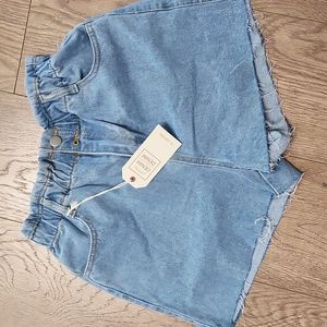 Paperbag Jean shorts